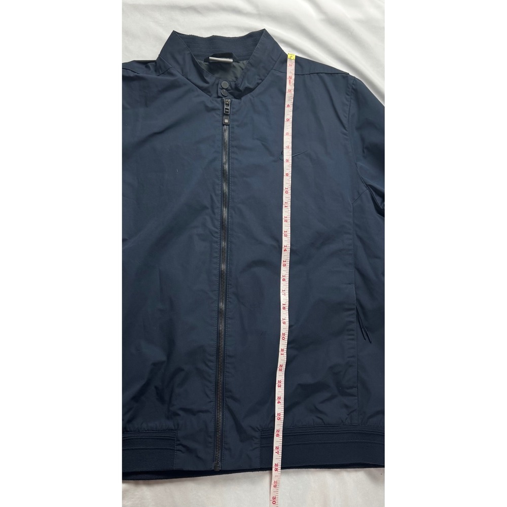 Nike Golf Mens Navy Blue Full Zip Golf Jacket Quail Run Logo Large - Picture 5 of 14
